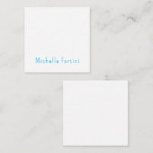 Carte D'accompagnement Élégant Simple Minimaliste (Devant / Derrière)