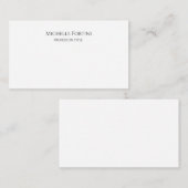 Carte D'accompagnement Élégant simple minimaliste (Devant / Derrière)