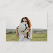 Carte D'accompagnement Elegant Typography Collage Fund QR CODE Graduation (Dos)