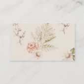 Carte D'accompagnement Elégante automne Date nuit idées. Boîtier de jonct (Dos)