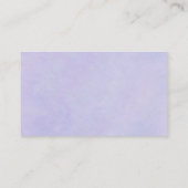 Carte D'accompagnement Élégante Fête des mariées Fleur sauvage (Dos)