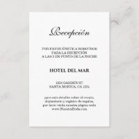 Elegante Spanish Bianco Y Negro Boda Détails