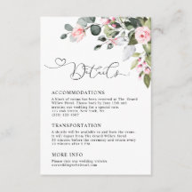 Élégants détails de mariage avec de la verdure d'e