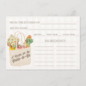 Carte D'accompagnement Elle est fraîche de la Fête des mariées du marché (Devant)