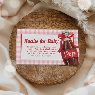 Carte D'accompagnement Elle est prête à éclore Livres de Baby Shower pour