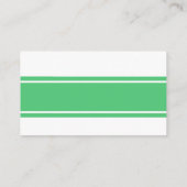 Carte D'accompagnement Emerald Green Site Mariage moderne (Dos)