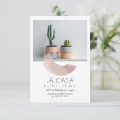 Carte D'accompagnement Enclos Créatif Paint Swash (Debout devant)