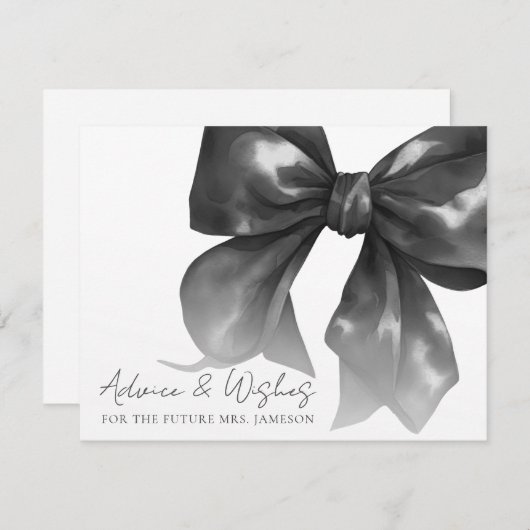 Carte D'accompagnement Enclosure Card (Devant / Derrière)