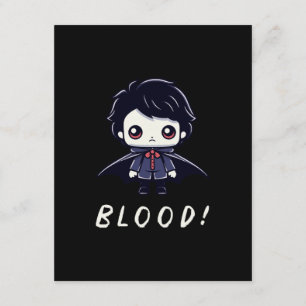 Carte D'accompagnement Enfant Vampire
