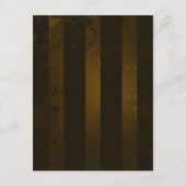 Carte D'accompagnement Engrenages à vapeur et papillons bleus (Dos)