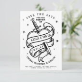 Carte D'accompagnement Enregistrer la date Mariage traditionnel Tarot Hea (Debout devant)