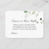 Carte D'accompagnement Ensembles de Baby showers à gaufre modifiables (Devant)