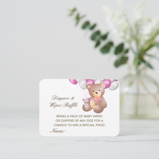 Carte D'accompagnement Ensembles de Baby showers à gaufre modifiables (Debout devant)