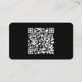 Carte D'accompagnement Entrer l'URL et créer un code QR numérisable | Bla (Devant)