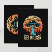 Carte D'accompagnement Entrez loser (Devant / Derrière)