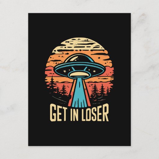 Carte D'accompagnement Entrez loser (Devant)