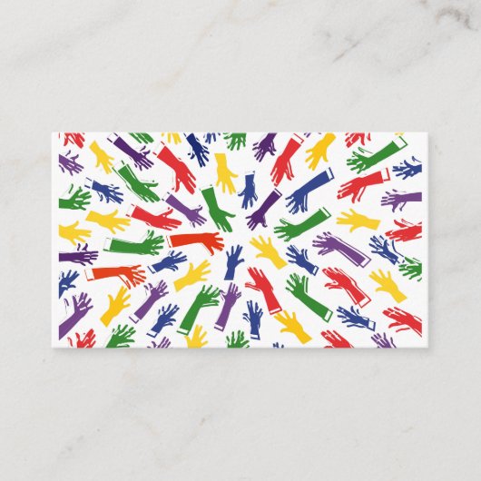 Carte D'accompagnement Equality human rights unity (Devant)