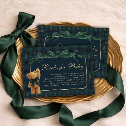 Carte D'accompagnement Equestrian Polo Teddy Bear Books for Baby Boy