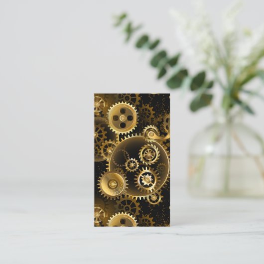 Carte D'accompagnement Équipements en laiton sans vapeur (Debout devant)