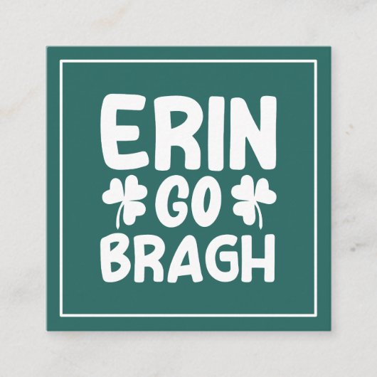 Carte D'accompagnement Erin Go Bragh-60850 (Devant)