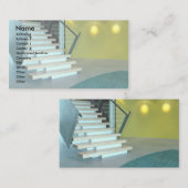 Carte D'accompagnement Espace réception et escalier pour Business Design  (Devant / Derrière)