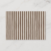 Carte D'accompagnement Espresso Martini Bridal Shower Display Shower (Dos)