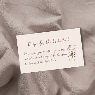 Carte D'accompagnement Espresso Martini Fête des mariées Recette Pour Mar