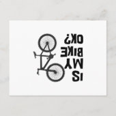 Carte D'accompagnement Est Mon Vélo OK Funny VTT (Dos)