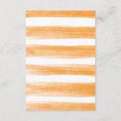 Carte D'accompagnement Eté Citrus Orange Greenery Livres pour bébé (Dos)