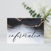 Carte D'accompagnement Ethereal Mist Ombre Marine Moody Information Maria (Debout devant)