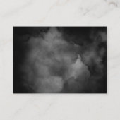 Carte D'accompagnement Ethereal Watercolor Dark Moody Détails du Mariage (Dos)