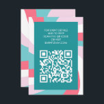 Carte D'accompagnement Étoile moderne de David QR Code Bar Bat mitzvah<br><div class="desc">Carnet parfait ou carte RSVP pour un bat mitzvah, bar mitzvah ou toute autre célébration juive ! La main a fait de l'art pour vous. ENTIÈREMENT PERSONNALISABLE ! Cliquez sur "Personnaliser" ci-dessus pour modifier le texte et ajouter votre lien au code QR. Cliquez sur "modifier à l'aide de l'outil de...</div>