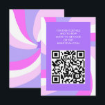 Carte D'accompagnement Étoile moderne de David QR Code Bar Bat mitzvah<br><div class="desc">Carnet parfait ou carte RSVP pour un bat mitzvah, bar mitzvah ou toute autre célébration juive ! La main a fait de l'art pour vous. ENTIÈREMENT PERSONNALISABLE ! Cliquez sur "Personnaliser" ci-dessus pour modifier le texte et ajouter votre lien au code QR. Cliquez sur "modifier à l'aide de l'outil de...</div>