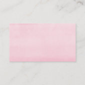 Carte D'accompagnement Éucalyptus baby shower de ballons rose tombole de  (Dos)