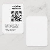 Carte D'accompagnement Eucalyptus Rustique Mariage de verdure (Devant / Derrière)