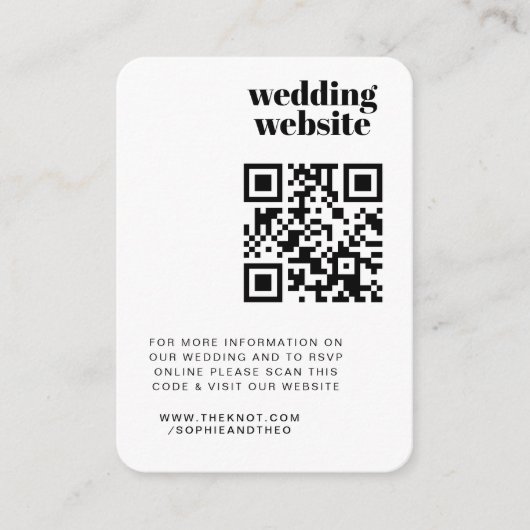 Carte D'accompagnement Eucalyptus Rustique Mariage de verdure (Devant)