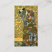 Carte D'accompagnement Exécution (L'Embrace) par Gustav Klimt Mariage (Devant)