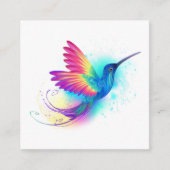 Carte D'accompagnement Exotic Rainbow Hummingbird (Devant)