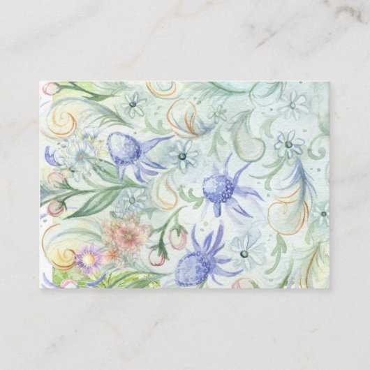 Carte D'accompagnement Fairy Tale Unicorn Mariage Information Card (Dos)