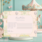 Carte D'accompagnement Fairytale Vintage Amusement Park