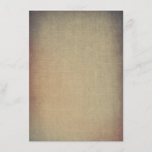 Carte D'accompagnement Fall Leaves Rustic Mariage Détails - Informations (Dos)