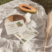 Carte D'accompagnement Farmer cultivé localement le raffle de la couche d