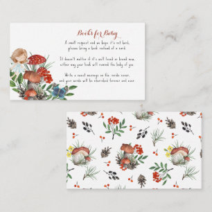 Carte D'accompagnement Fée de la Forêt Enchantée   Demande de livre