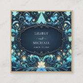 Carte D'accompagnement Fée Sauvage Enregistrer la Date Conte de Fées Écla (Devant)