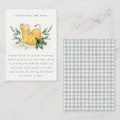 Carte D'accompagnement Ferme de vache sacrée mignonne - Livres de feuilla (Devant / Derrière)