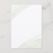 Carte D'accompagnement Ferme verte minimaliste (Dos)