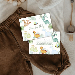 Carte D'accompagnement Fête Bébé Licorne Volcan Dinosaure Livres Pour Bab