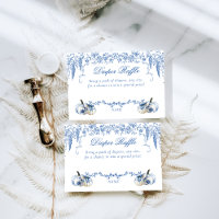 Fête de bébé Poussette Fleurie Toile Bleue Poussié