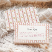 Fête de Bébé Vintage Ruban Rose Floral Tirage au S