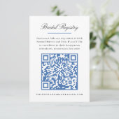 Carte D'accompagnement Fête de mariage avec des saveurs fraîches de citro (Debout devant)